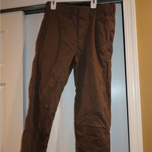 Abercrombie & Fitch Dark Brown Chinos